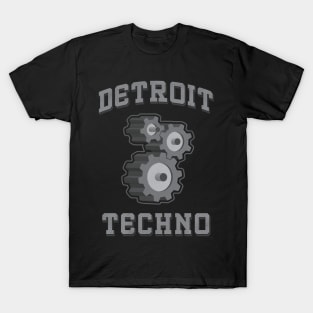 Detroit Techno Gears T-Shirt